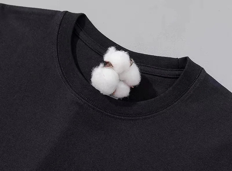 T Shirt For Men Cotton Long Sleeve T-shirts Solid Color Men's Clothing Full Length Sleeve For Spring And Autumn Undershirts