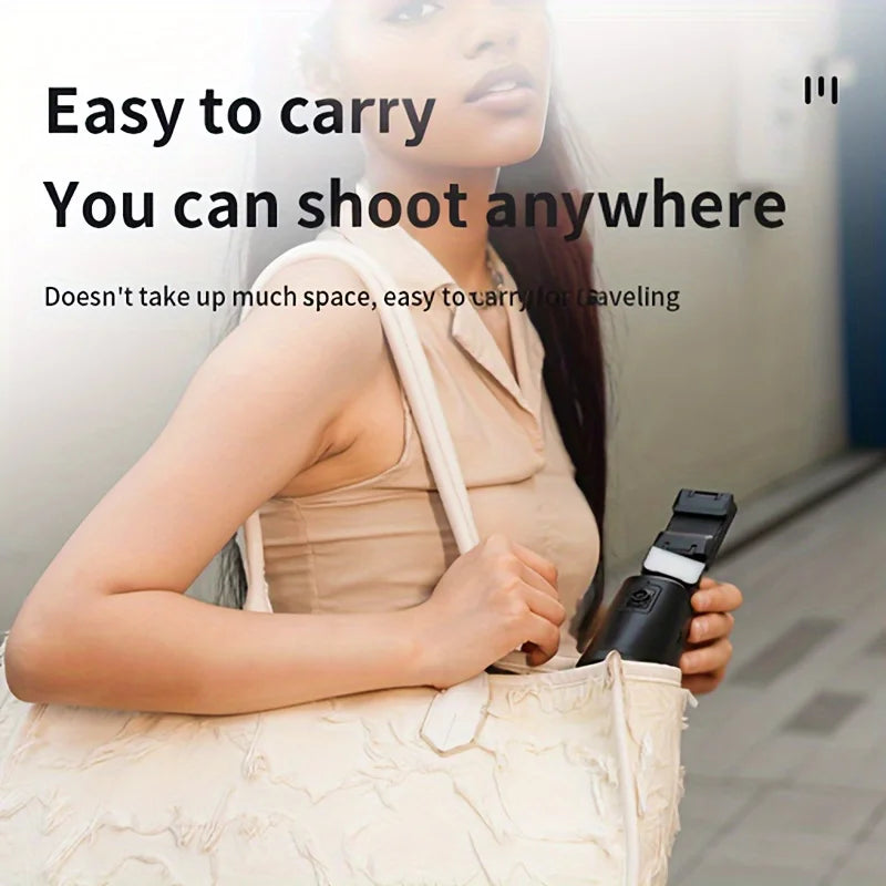 Smart AI face recognition 360° mobile phone follow-up gimbal mobile phone desktop stand live shooting tracking selfie stick