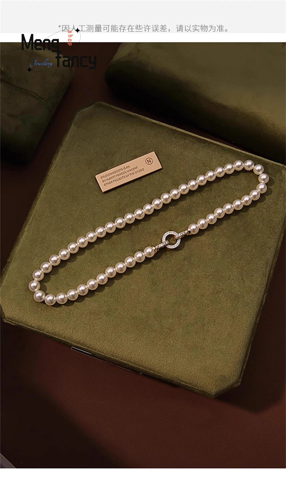 Natural Freshwater Pearl Necklace Simple Exquisite Elegant Luxury Fashion Fine Jewelry Sexy Young Girls High-grade Holiday Gifts