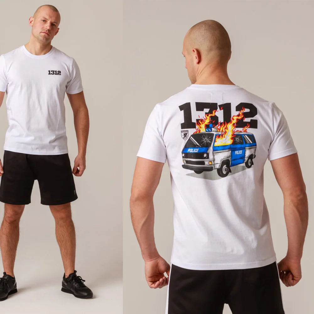 1312 T-shirts for Men New in Tops and T-shirts Cotton Men's Clothing Y2k Oversized GYM Graphic Sexmachine Vintage T-shirt