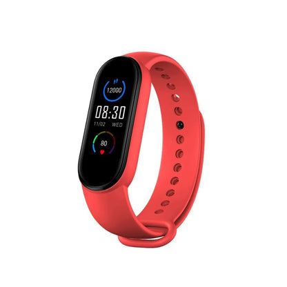 Unisex M6 Fitness Tracker; Smart Watch With Heart Rate Sleep Blood Oxygen Monitor; IP68 Waterproof Watch; Step Calorie Counter