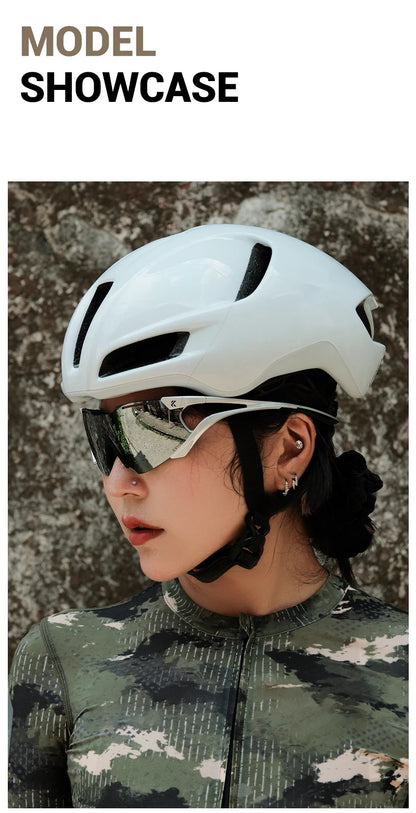 Kapvoe Cycling Sunglasses Photochromic Sports Eyewear UV400 Men MTB Eyewear Outdoor Running Goggles Hiking Sunglasses Sports