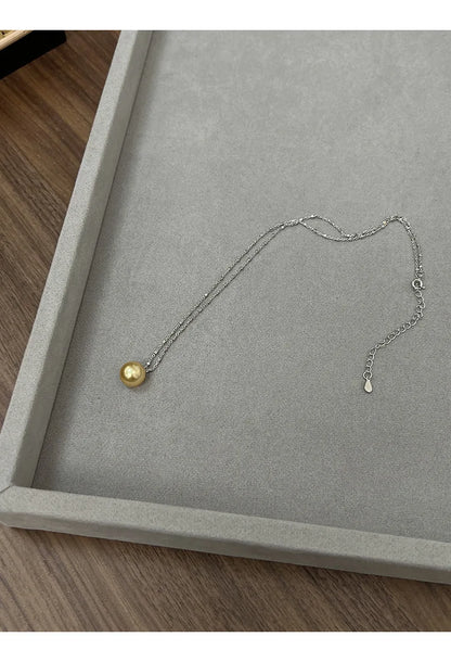 Pearl Necklace for Women 2025 New Style Simple Temperament Collarbone Chain Niche High-end Feeling