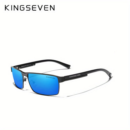 KINGSEVEN, Polarized Men Women Driving Square Eyewear, Men's Sunglasses