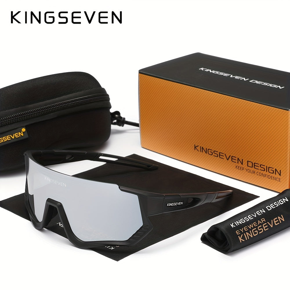 KINGSEVEN Cycling Polarized Sunglasses Driving Fishing Sunglasses Men And Women MTB Road Bike Glasses