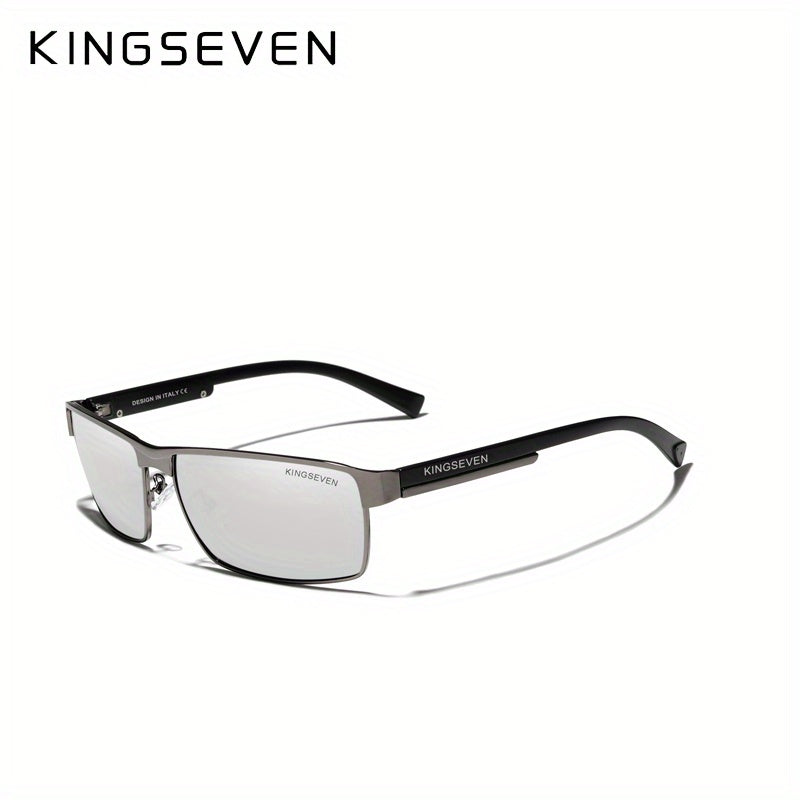 KINGSEVEN, Polarized Men Women Driving Square Eyewear, Men's Sunglasses