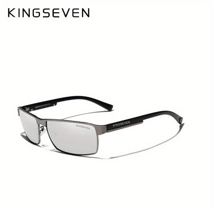 KINGSEVEN, Polarized Men Women Driving Square Eyewear, Men's Sunglasses