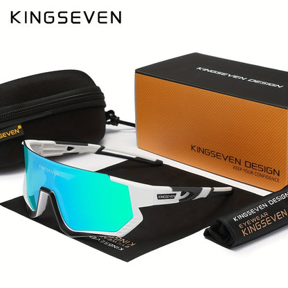 KINGSEVEN Cycling Polarized Sunglasses Driving Fishing Sunglasses Men And Women MTB Road Bike Glasses