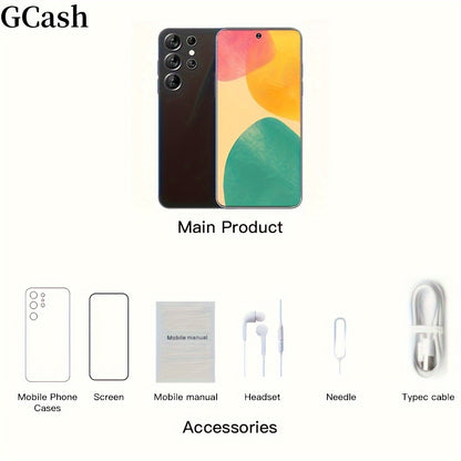 Smart Phone Large Screen 7.0 Inches, Dual Card Dual Standby, 4G Network, Face Recognition Technology, 6000mah, 3+64GB, Unlock Smart Phone.