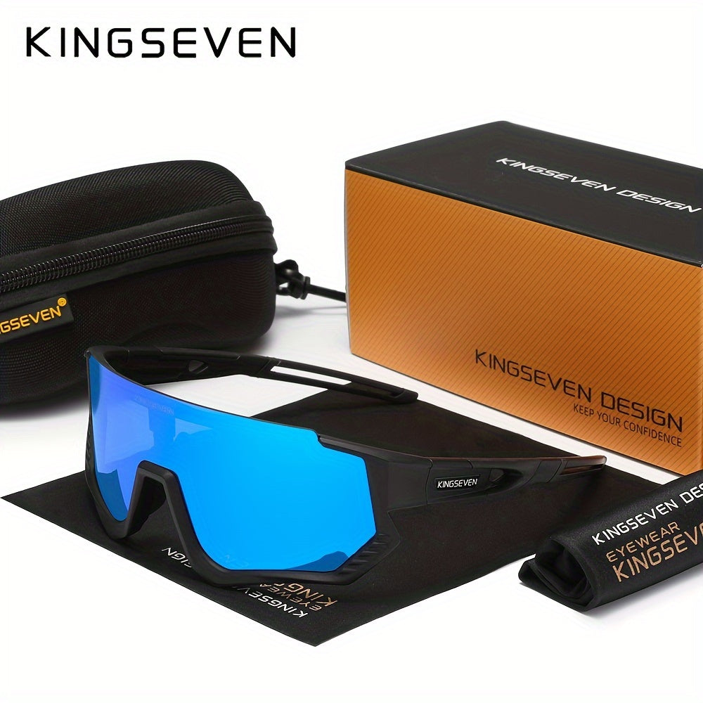 KINGSEVEN Cycling Polarized Sunglasses Driving Fishing Sunglasses Men And Women MTB Road Bike Glasses