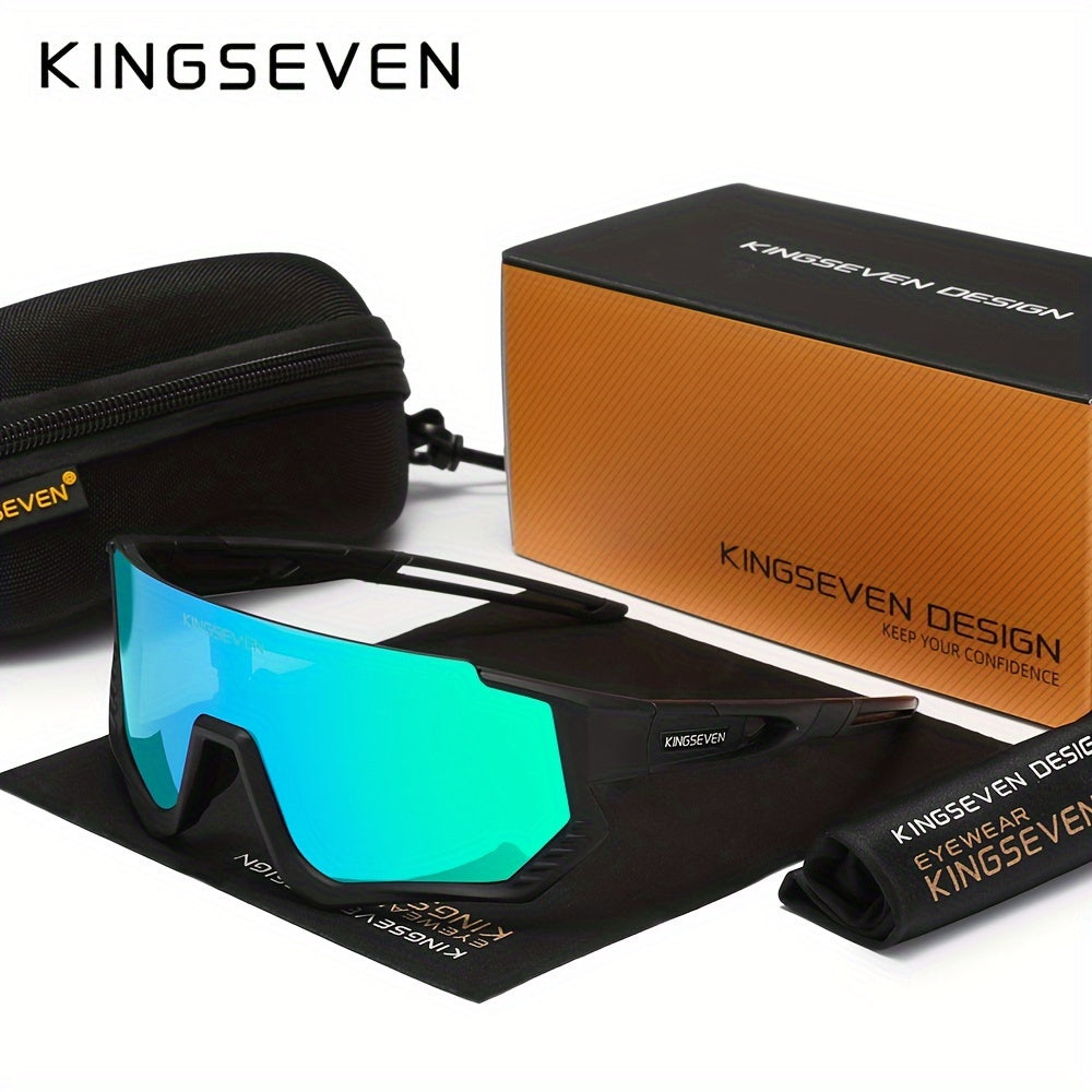 KINGSEVEN Cycling Polarized Sunglasses Driving Fishing Sunglasses Men And Women MTB Road Bike Glasses