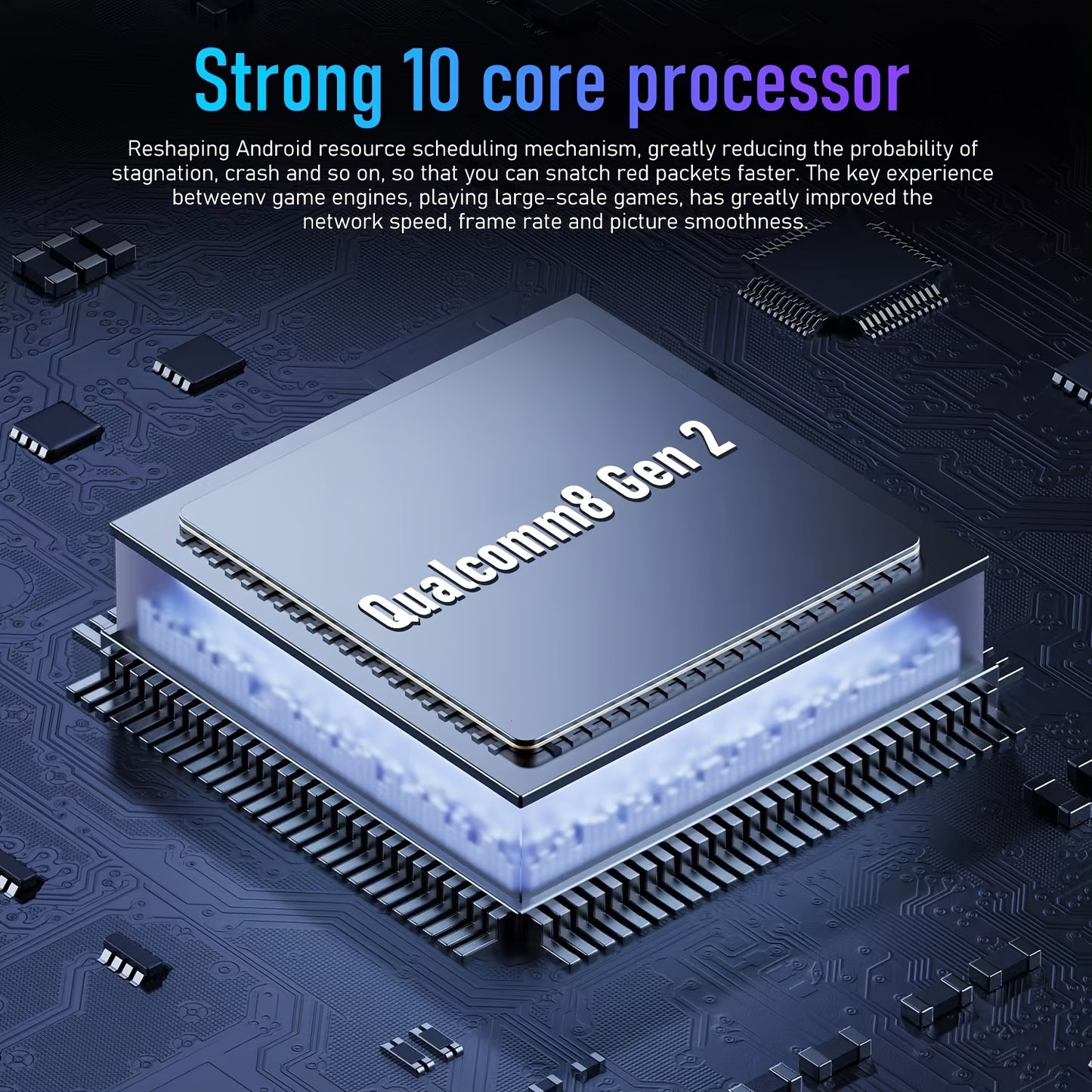 Smart Phone Large Screen 7.0 Inches, Dual Card Dual Standby, 4G Network, Face Recognition Technology, 6000mah, 3+64GB, Unlock Smart Phone.